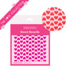 sweet sticks heart be mine stencil