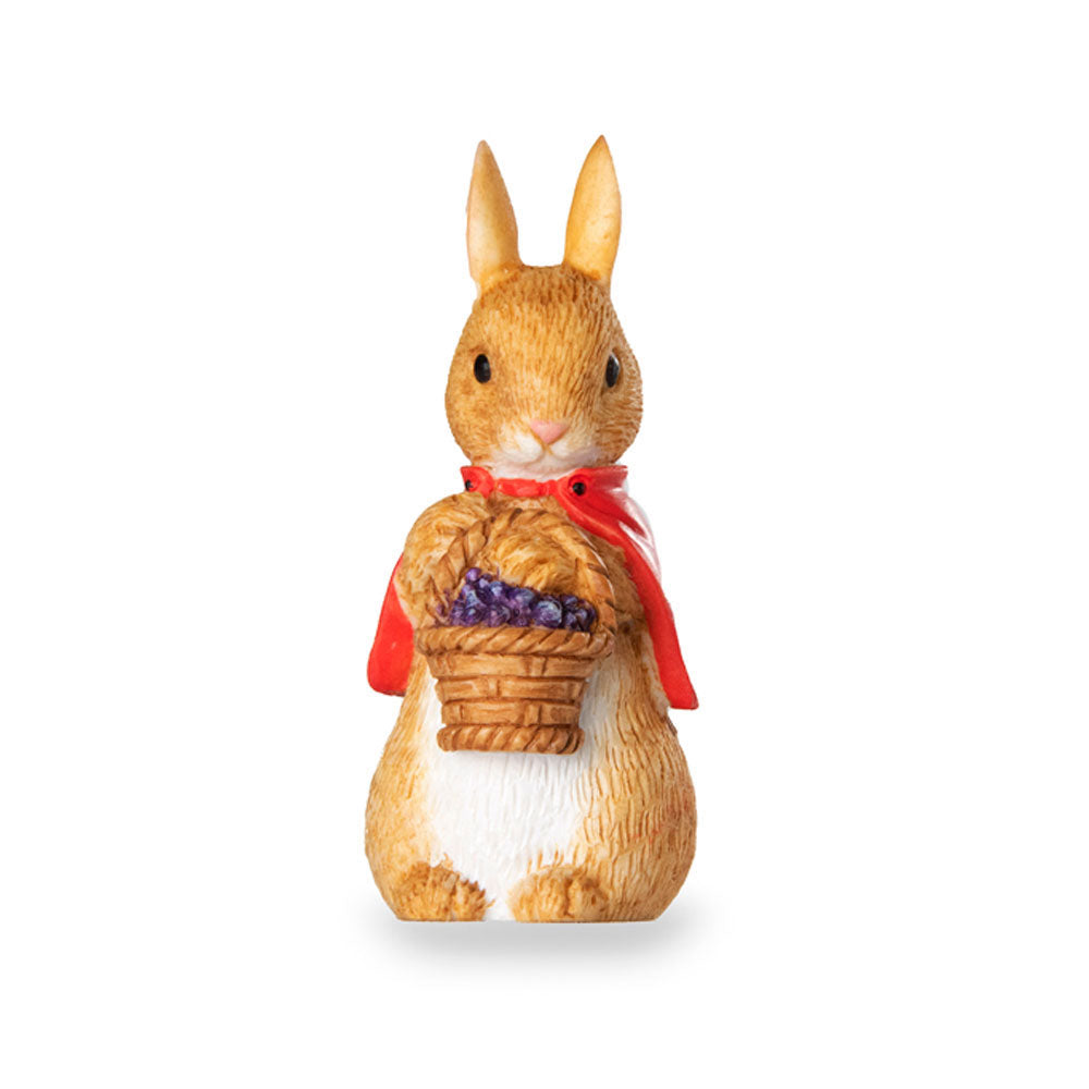 The lovable Flopsy Bunny peter rabbit cake topper