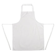 apron white no pocket
