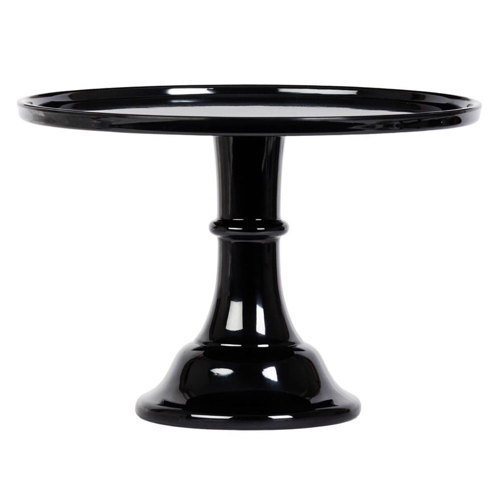 black cake stand