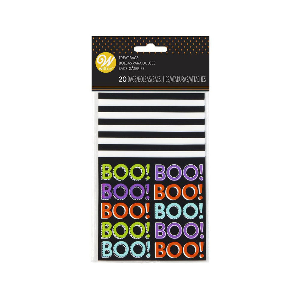 wilton boo treat bags