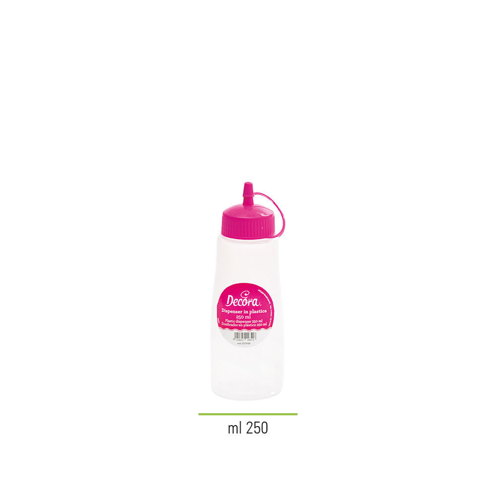 decora plastic squeeze bottle 250ml