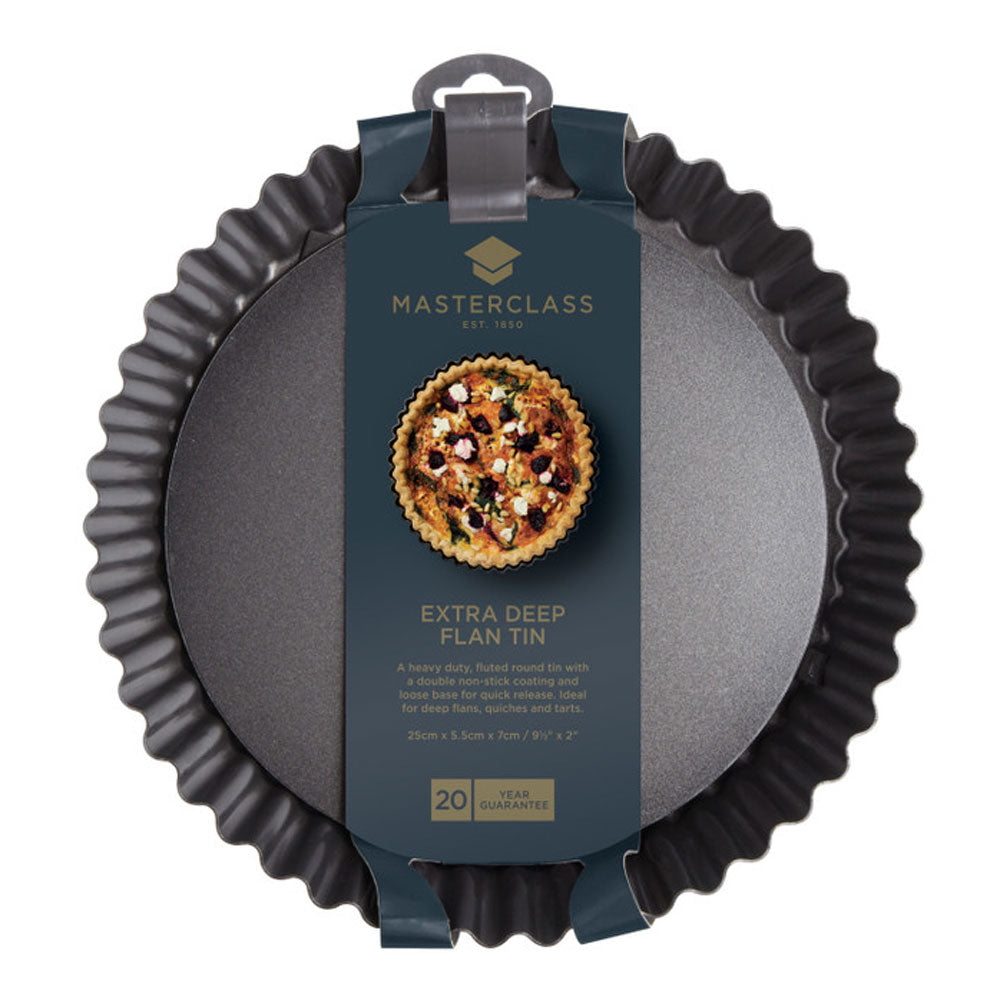 masterclass extra deep tart tin