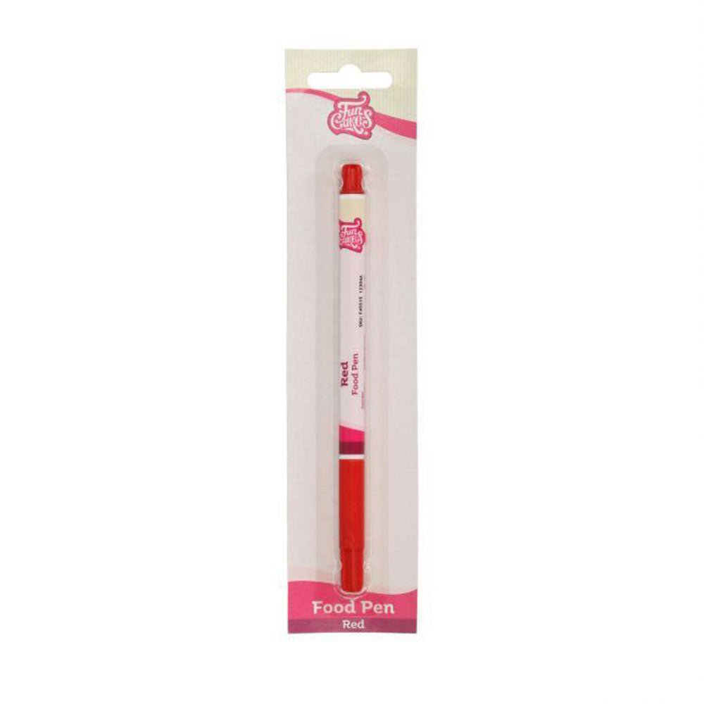 funcake red food pen