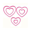 wilton set of 6 heart cookie cutter