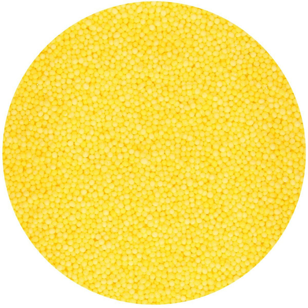 yellow nonpareils sprinkle
