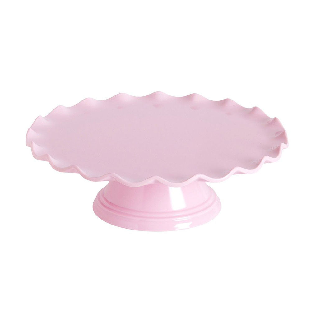 pink cake stand wave