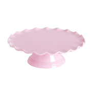 pink cake stand wave