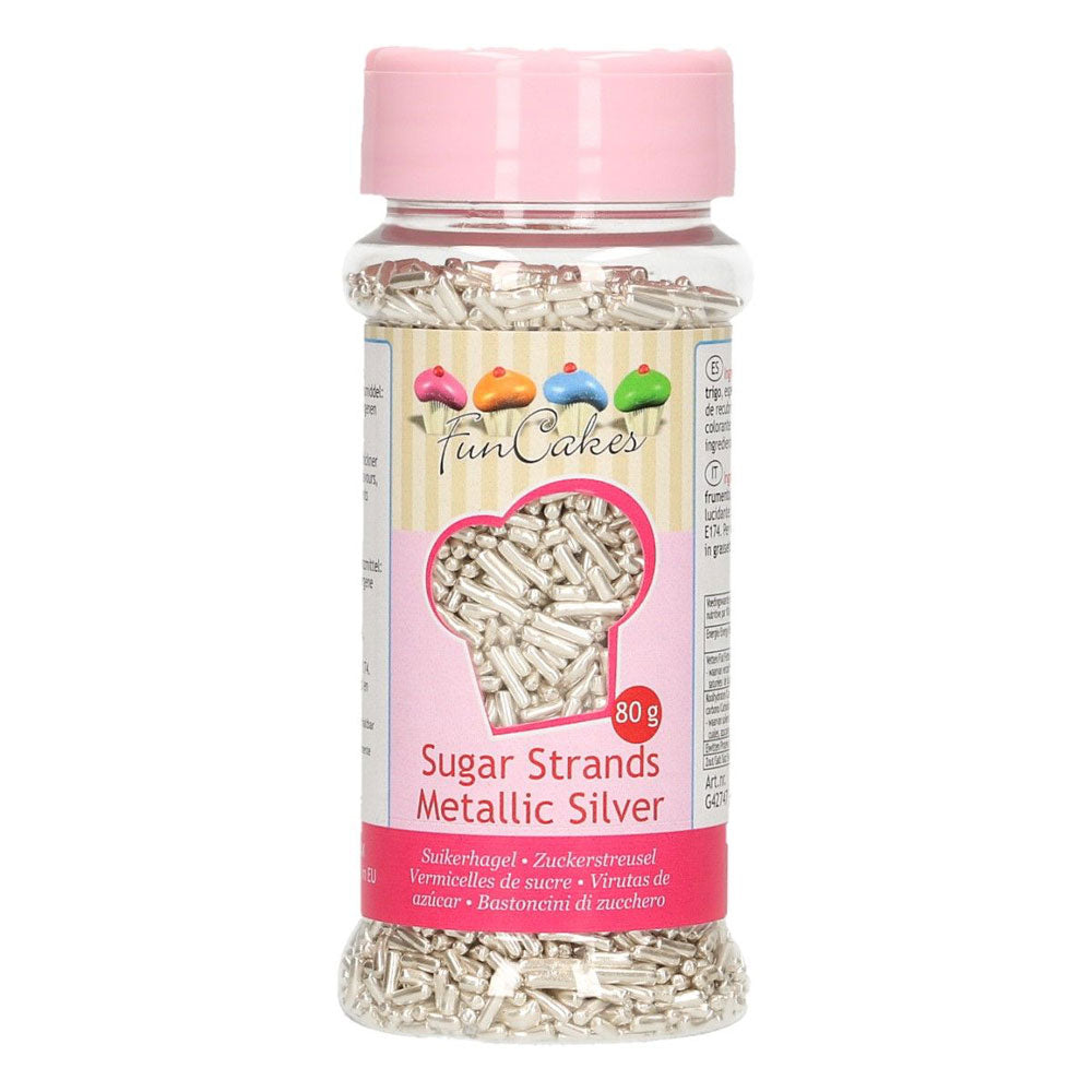 sugar strands silver