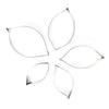 ruscus leaf set of 5 suzanne esper