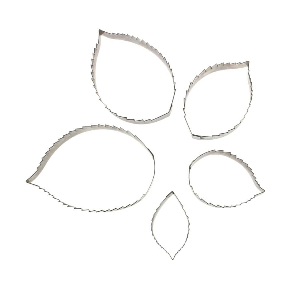 suzanne esper rose leaf set of 5