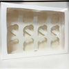 12 cupcake box white with window