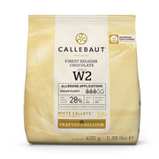 callebaut white chocolate 400g