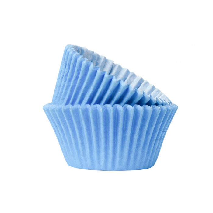 cupcake case light blue