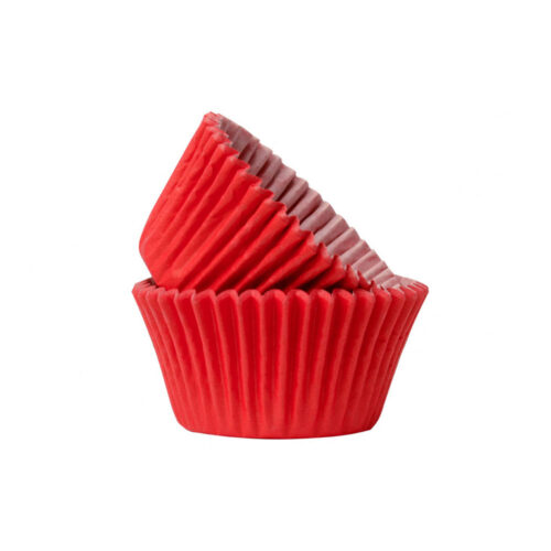 cupcake case red