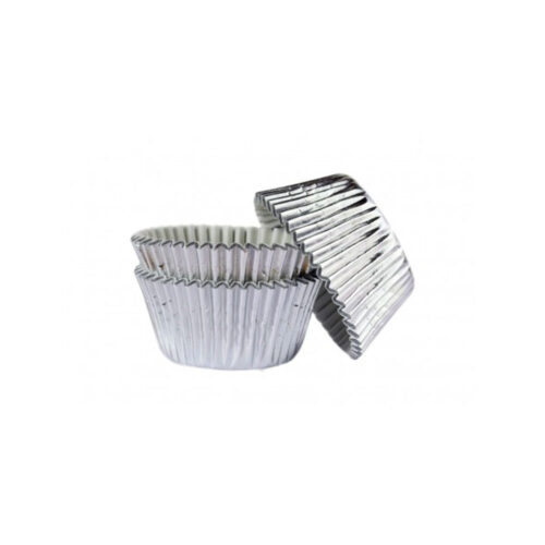 cupcake case silver