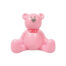 christening pink teddy bear