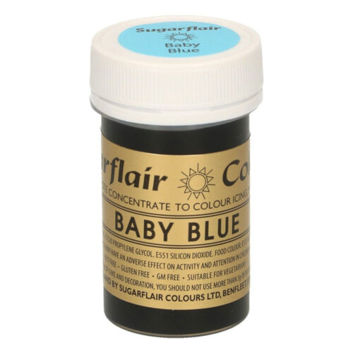 sugarflair baby blue