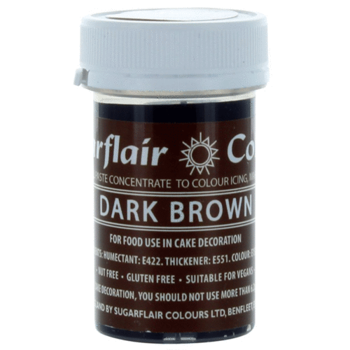 sugarflair dark brown