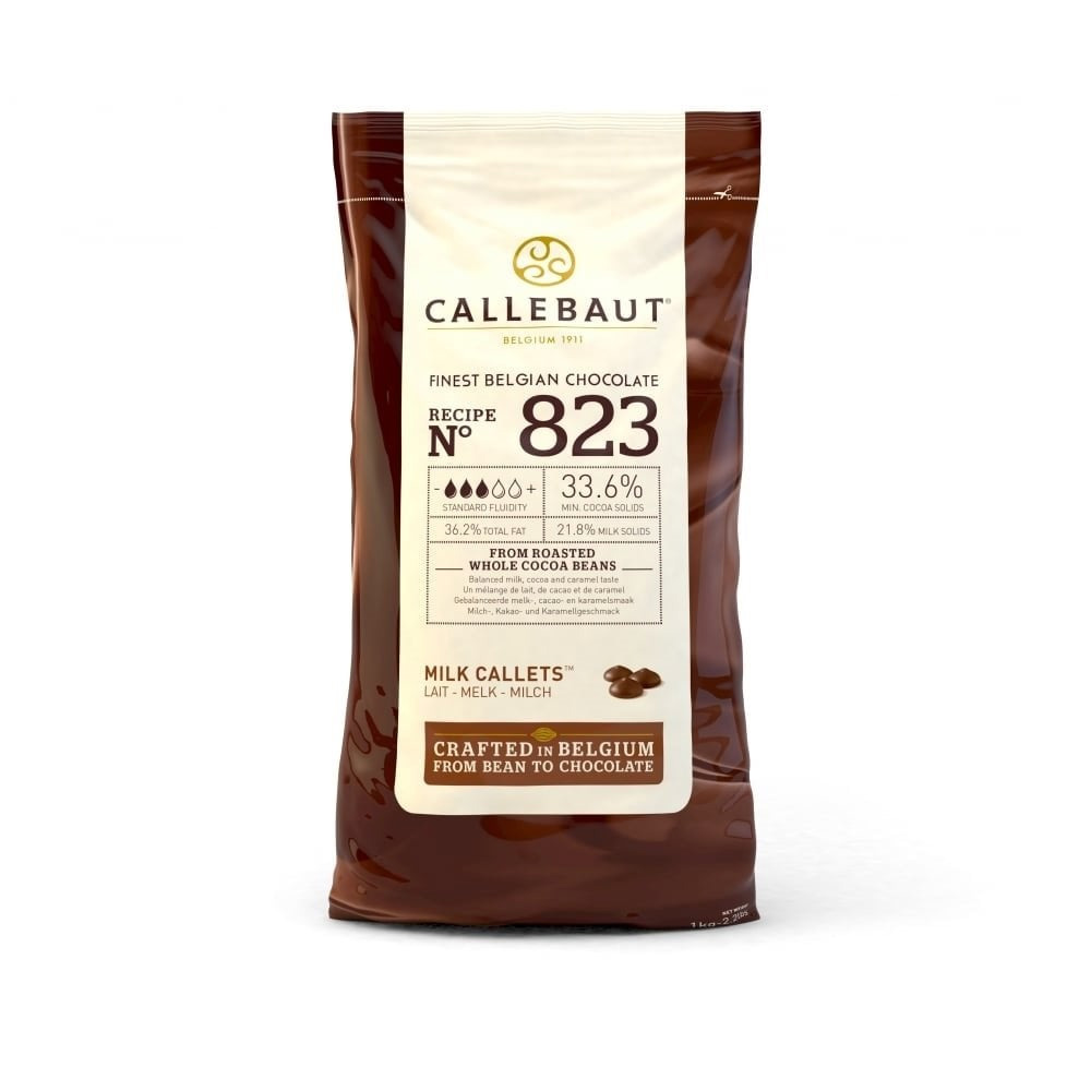 Callebaut Milk Chocolate 2.5kg | Gingerbread House