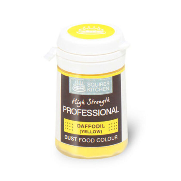 squires kitchen daffodil colour dust