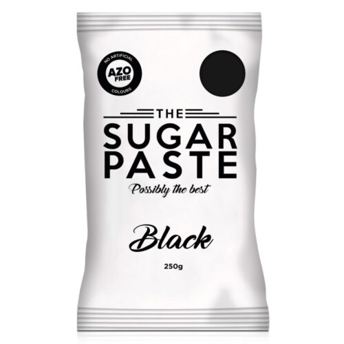 the sugar paste 1kg black