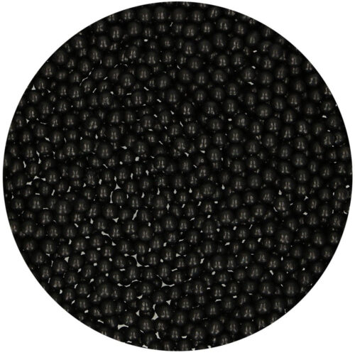 shiny black pearls 4mm