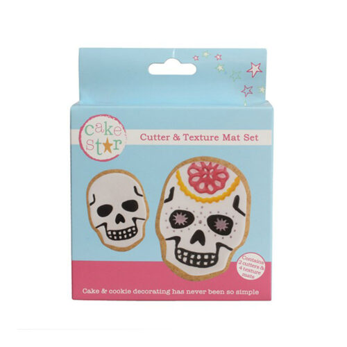 skull cookie cutter set