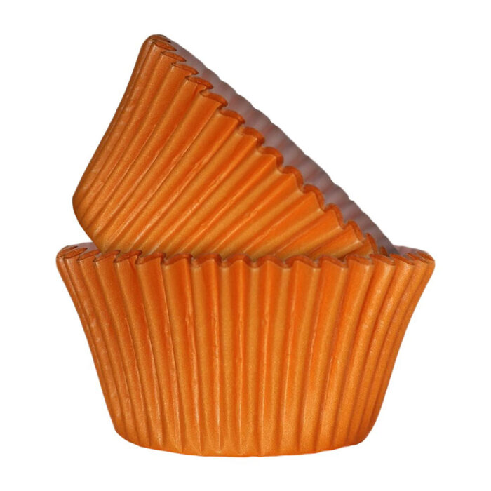 orange cupcake case