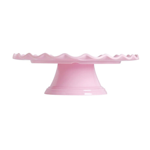 pink cake stand wave