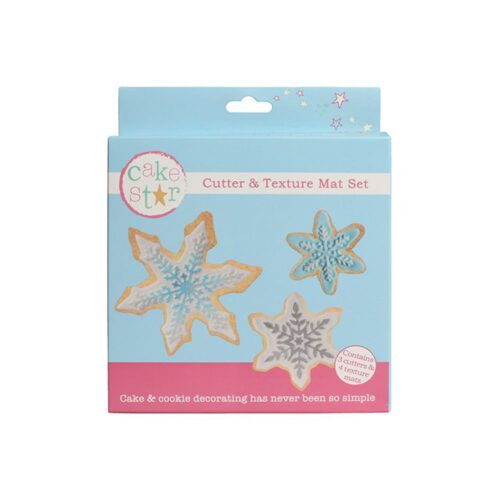 snowflake cookie cutter set of 3