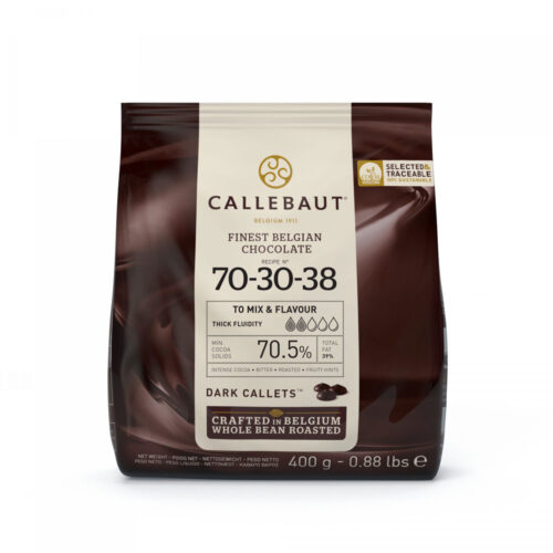 callebaut dark chocolate 400g