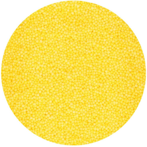 yellow nonpareils sprinkle