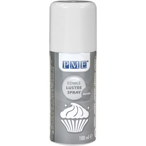 PME Edible Lustre Spray Silver