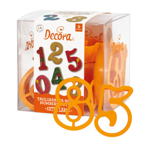 decora extra large numbers