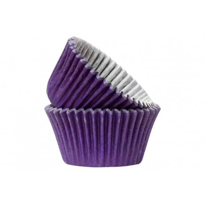purple cupcakes cases