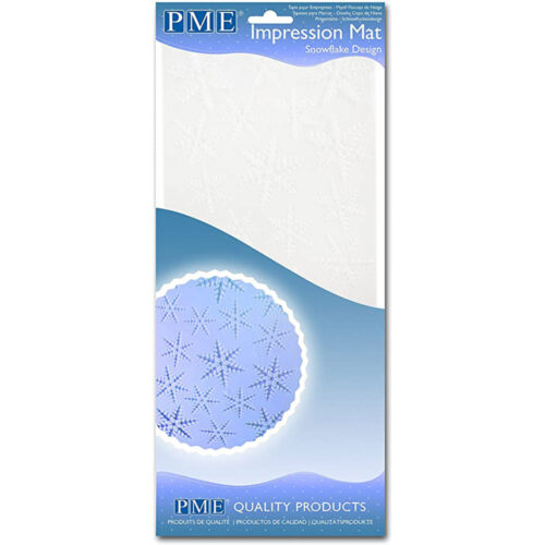 pme texture mat snowflake