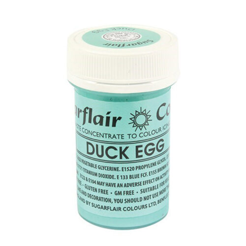 sugarflair duck egg blue