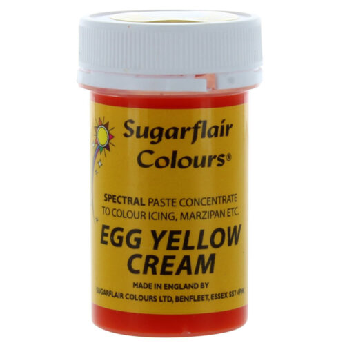 sugarflair egg yellow
