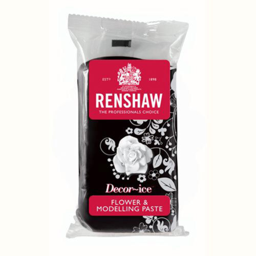 renshaw modelling and flower paste black