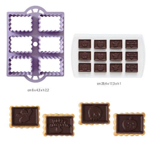 decora halloween biscuit and chocolate mould