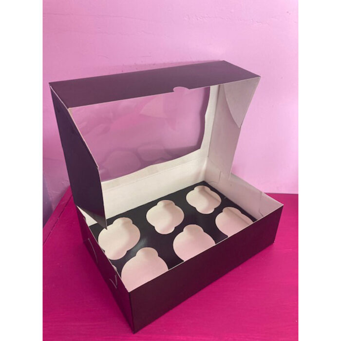 cupcake box for 6 halloween