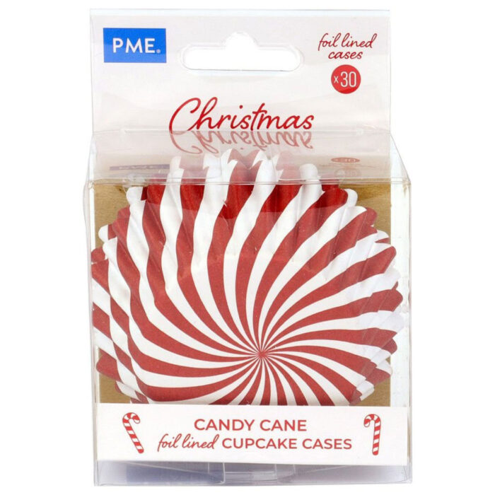 pme candy cane cupcake cases