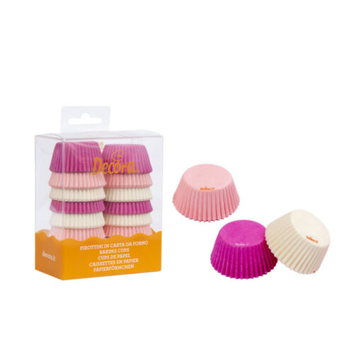 pink Mini cupcake cases