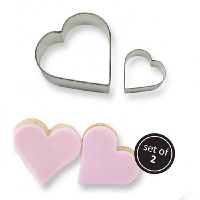 PME set of two heart cutters