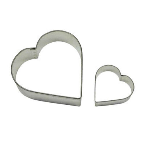 PME set of two heart cutters