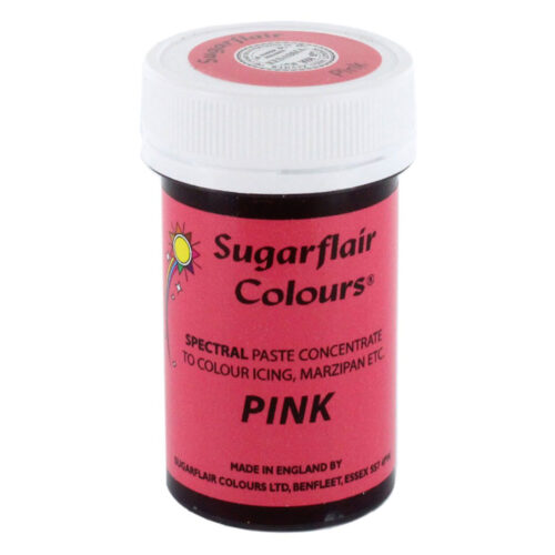 sugarflair pink food colouring paste
