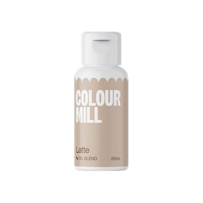 colour mill gel food colouring latte