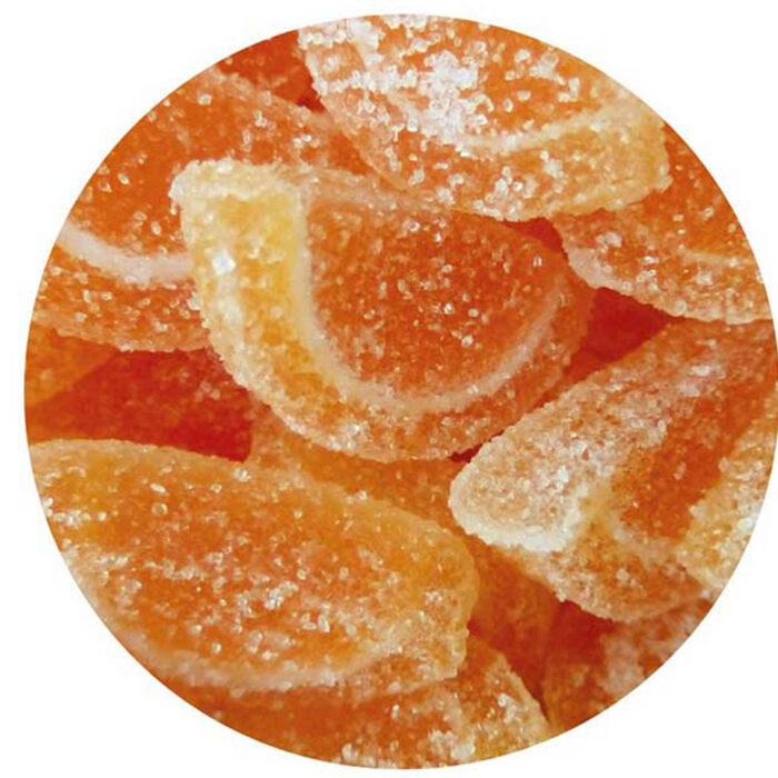 sprinkles fruit slices orange jelly slices