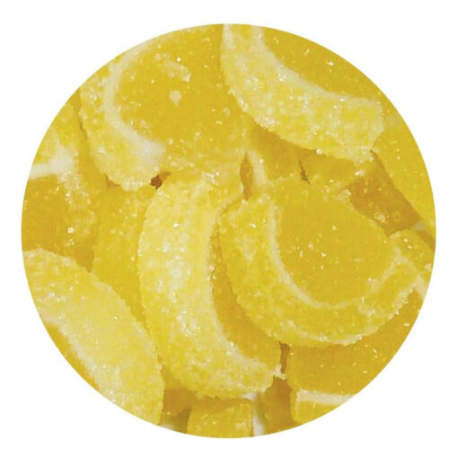 sprinkle lemon slices jelly slices